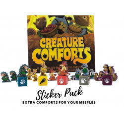 Creature Comforts: Meeple Sticker Set